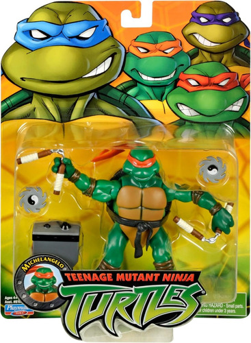 Tmnt Classic 2003 Tortugas Ninja Miguel Ángel Figura 4