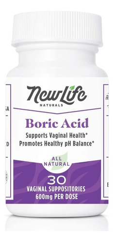 Acido Borico Supositorios Salud Vaginal Balance Ph Eg F31 Sabor Nd