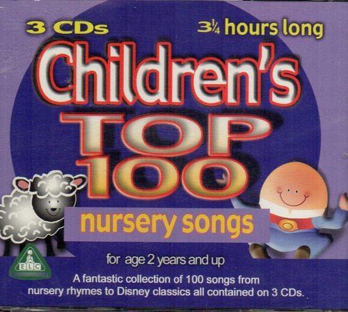 Cd Triple Childrens (top 100) Importado