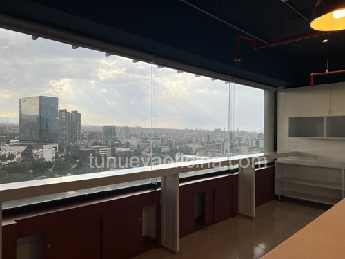 Renta Oficina 355m2 Acondicionada -av.insurgentes,álvaro Obregón-