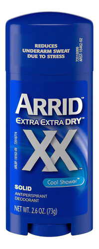 Arrid Desodorante De 2.6 Onzas Solid Xx Cool Shower 2.6fl O