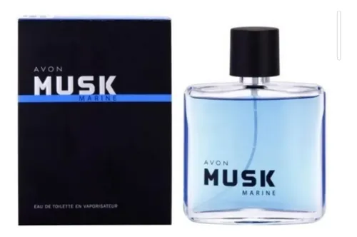 Perfume Musk Marine Azul Avon Fuera De Fecha X Eso El Precio