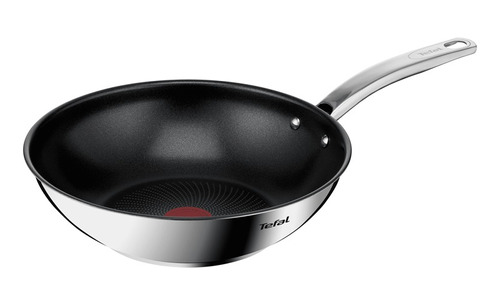 Sartén Wok Inducción 28cm Tfal Intuition B8171984 Acero Inox