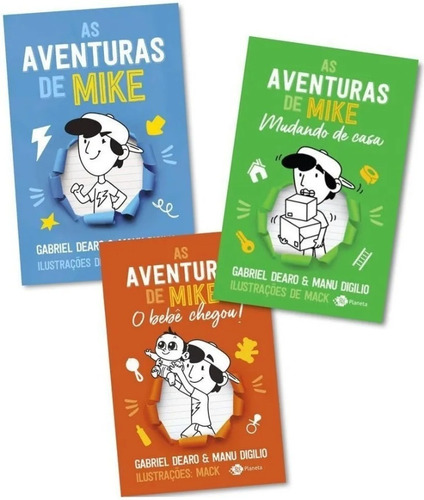 Livro As Aventuras De Mike Vol 1 Ao 3