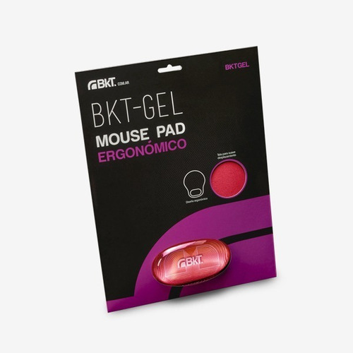 Imagen 10 de 10 de Mouse Pad Bkt Con Gel Varios Colores Dimensiones Aprox 21x26