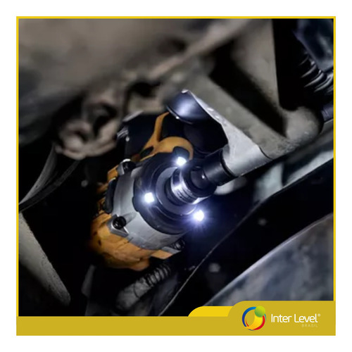 Chave De Impacto 1/2 Dcf922b 20v Brushless C/2 2ah Dewalt
