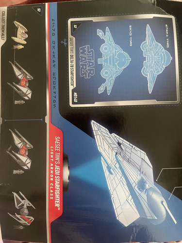 Star Wars Micro Galaxy Jedi Starfighter Saesee Tin Nave