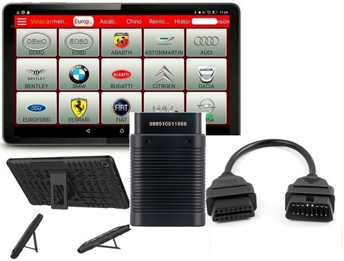 Escáner Automotriz Launch Ds201 2022 Tablet En Tienda