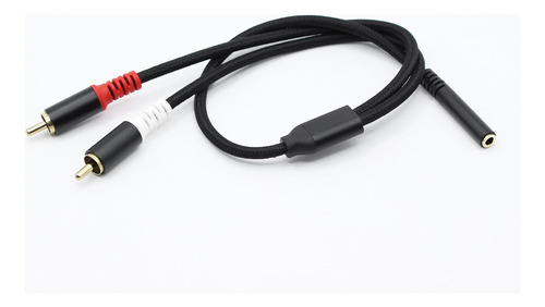 Conector Estéreo Trs Hembra 2 Rca Macho Y Divisor Y, C...