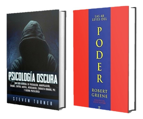 Combo X2 :  Psicología Oscura +  Las 48 Leyes Del Poder