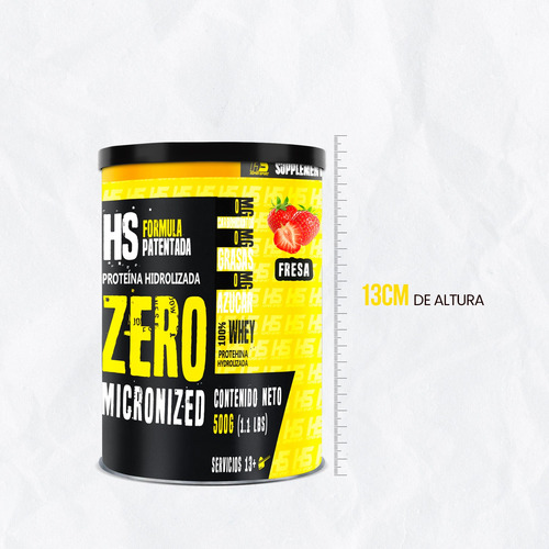 Proteína Isolate Inmortal Suplements 500g Sabores Fresa