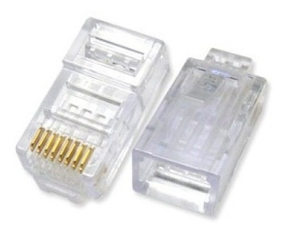 Conector Rj45 Utp Red Cat5e Wireplus 100 Uds