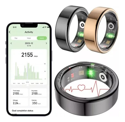 R11 Bluetooth Smart Ring Health Monitoring Fitness Ring