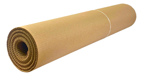 Rollo De Cartón Corrugado Single Face 75 Cm X 10 Metros