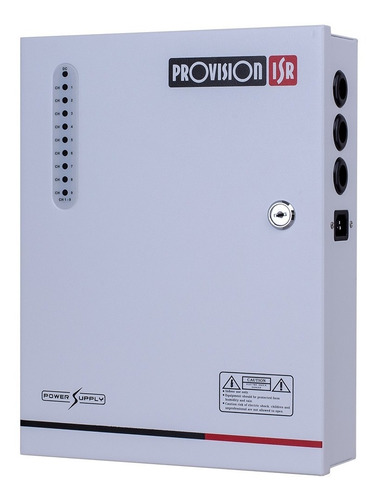 Fuente De Poder Cctv Provision-isr Pr-10a9ch 9 Canales