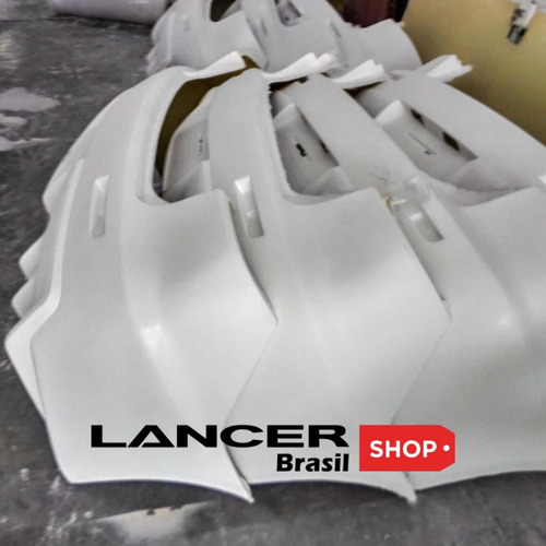 Imagem 3 de 7 de Bodykit Pc Dianteiro E Traseiro Evo X Saia Lateral Lsb