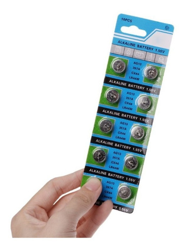 Pack De 200 Pilas Ag13 Lr44 Alkaline Battery