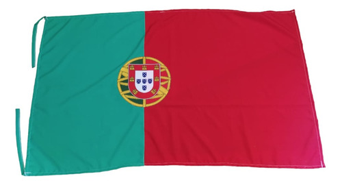 Bandera Portugal 140 X 80cm En Tela De Buena Calidad