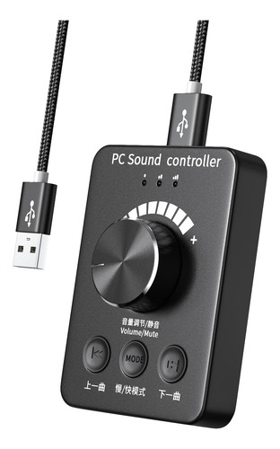 Altavoz Computadora Para Control Remoto Volumen Audio Boton