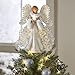 Ángel Luminoso For Punta De Árbol De Navidad