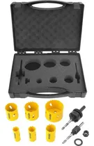Comprar Jogo De Serras Copo Bimetal Vonder Scv300 Aço Rápido 9 Peças