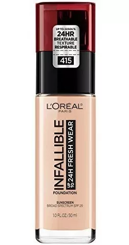 Maquillaje L'oreal Paris Infalible Hasta 24 Horas Fresh Wear