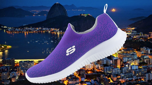 Imagen 4 de 9 de Tenis Deportivo Ajuste Elastico Comodo Suela Liviana 110