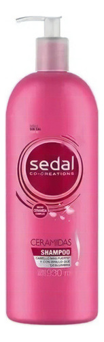 Shampoo Sedal Co-Creations Ceramidas en dosificador de 930mL por 1 unidad