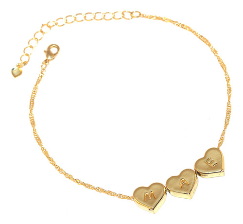 Pulseira Para Mãe Lembrancinha Especial Folheado Ouro 18k