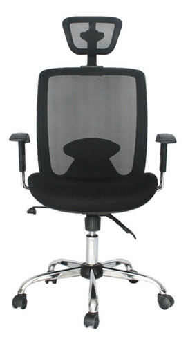 Silla De Oficina Con Apoyo Lumbar Y Brazos Graduables Roma