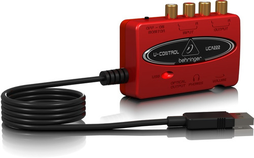 Interfaz De Audio Behringer Uca222