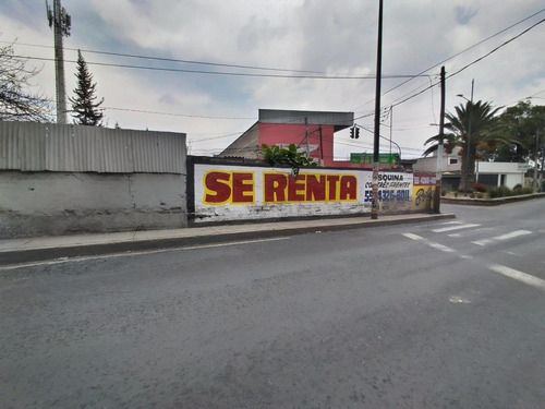 Terreno Comercial En Renta Tlahuac