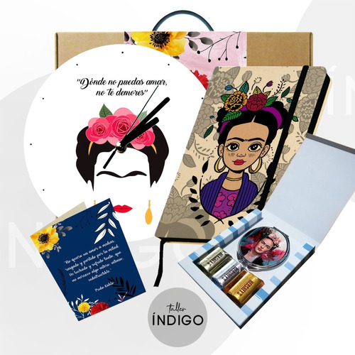 Combo Regalo  - Frida Kahlo + Reloj