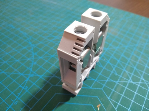 Imagen 6 de 9 de Bpn 35 -borne De Paso Para Conductor 35mm Zoloda X10un