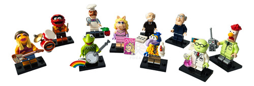 10 Mini Figuras Lego The Muppets René Gonzo Animal Chef