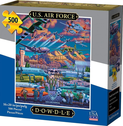 Dowdle Puzzle Fuerza Aérea De Ee Uu 500 Piezas
