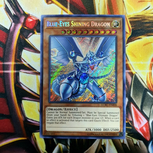 Blue-eyes Shining Dragon Secret Rare Lckc 