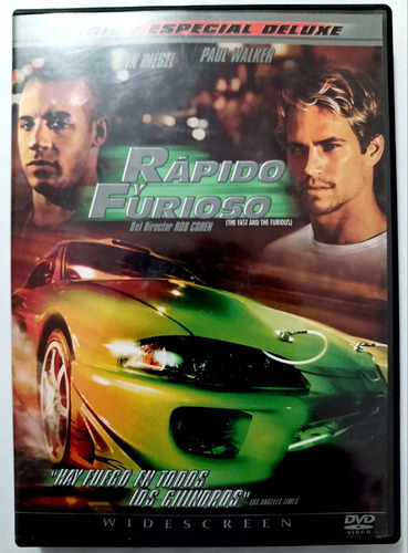 Rápido Y Furioso Edición Especial Deluxe Dvd Original (Usado)