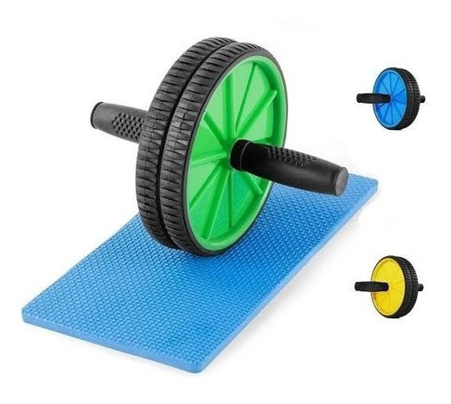 Rueda Abdominales - Abdomen Core De Acero - Con Mat