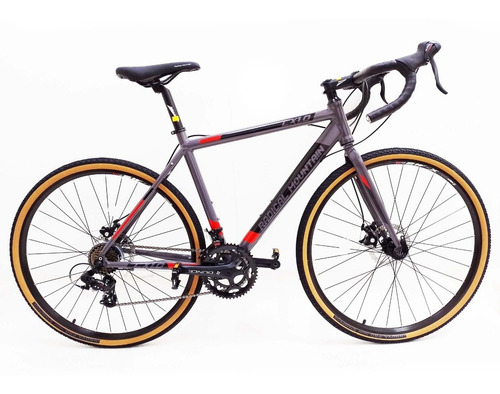 Bicicleta Radical Mountain 700c Cx 1.0 Negro/gris