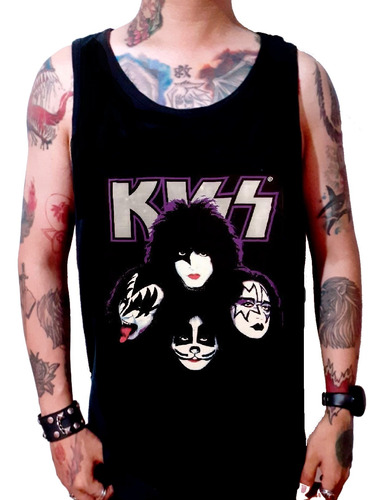 Playera Kiss Rock Band Hell And Heaven