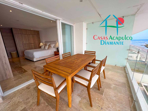 Cad Ikaroa Ph 6. Penthouse De Playa Con Terraza, Alberca, Jacuzzi Privados Y Vista Frontal Al Mar