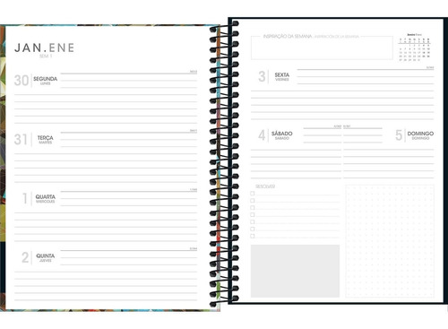 Agenda Planner 2020 Rodrigo Mendes Espiral Tilibra