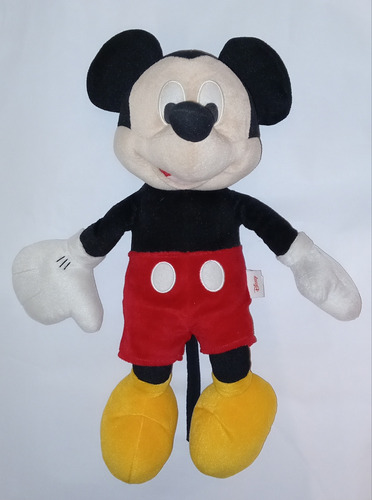 Peluche Mickey Mouse 48 Cm. Como Nuevo, Sin Detalles.