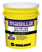 Comprar Masilla Durlock 32 kg lista para usar - Alta adherencia para construcción en seco, fácil aplicación y secado rápido - Ideal para juntas, tornillos y acabados perfectos en paredes de yeso