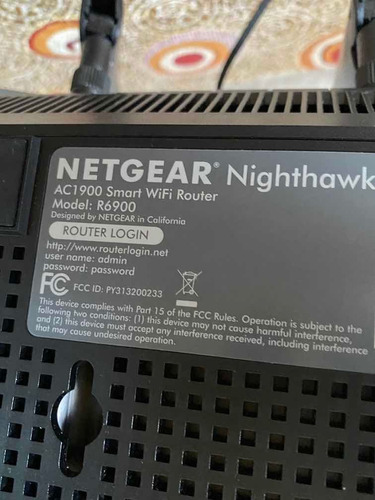 Netgear R6900 Ac1900 Smart Wifi Dual Band
