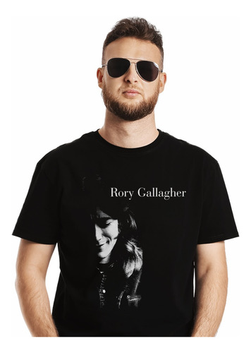 Polera Rory Gallagher St Rock Impresión Directa
