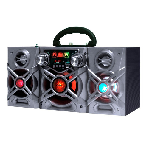 Equipo Audio Portatil Batería Karaoke Bt Sd Mic Oferta Loi