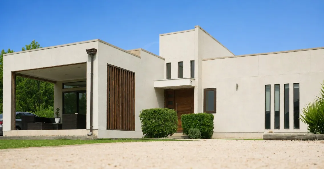 Imagen 2 de 18 de Casa Moderna Con Piscina Infinita Y Vista Panorámica