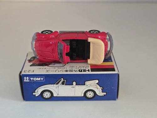 Tomica F23 Volkswagen 1303s Escarabajo Convertible Japan